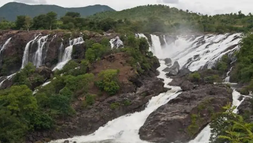 Shivanasamudra waterfalls