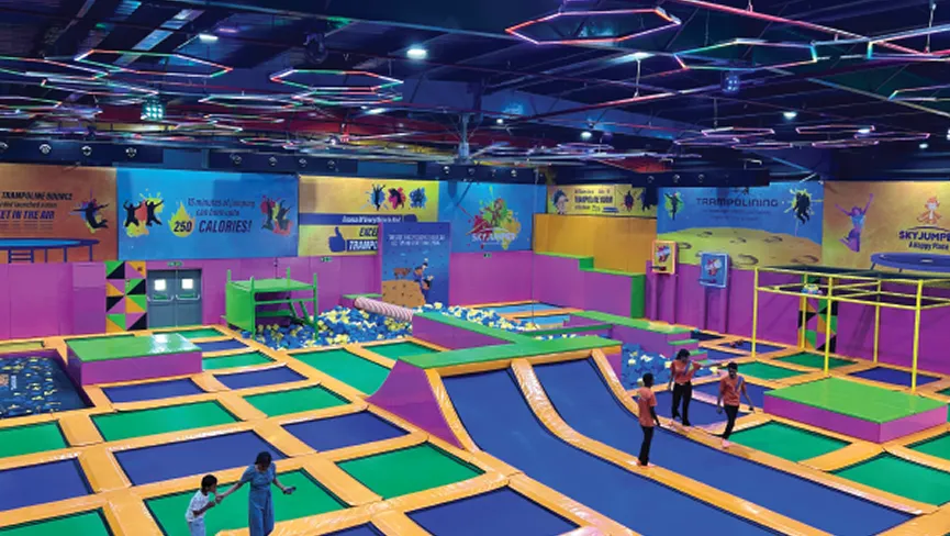 SkyJumper Trampoline Park Noida Spectrum